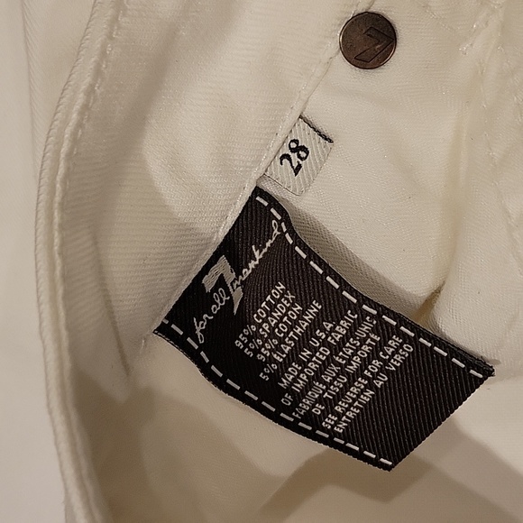 ❤️ 7 FOR ALL MANKIND KIMMIE BOOTCUT JEANS, 6 (28) - Picture 4 of 5